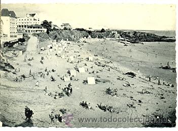 Postales: 7-3ay296. Postal Francia. Le Pouldu. Vista general de la playa