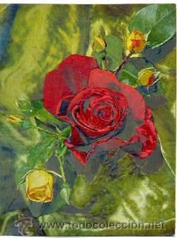 Cartoline: 7-gb42. Postal Gran Breta&ntilde;a. Flor, con brillo