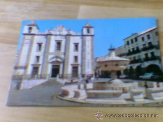 Cartoline: Postal Plaza Geraldo Iglesia San Antonio Evora Portugal sin circular *B19