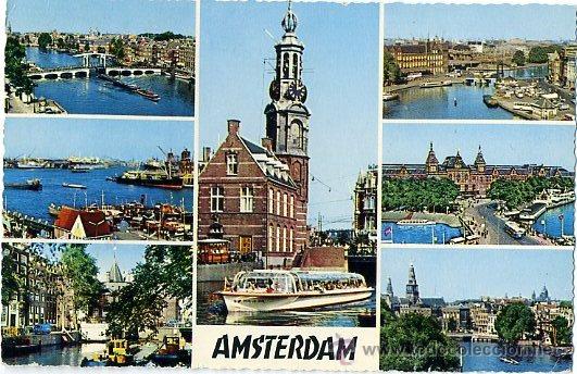 Postales: tarjeta postal holanda - amsterdam - post 1966 - Foto 1