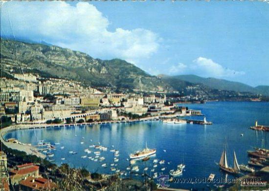 Postales: tarjeta postal m&oacute;naco - post 1958 - Foto 1