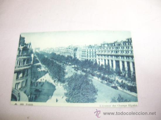 Postales: Postal de Paris los Campos Eliseos - Foto 1