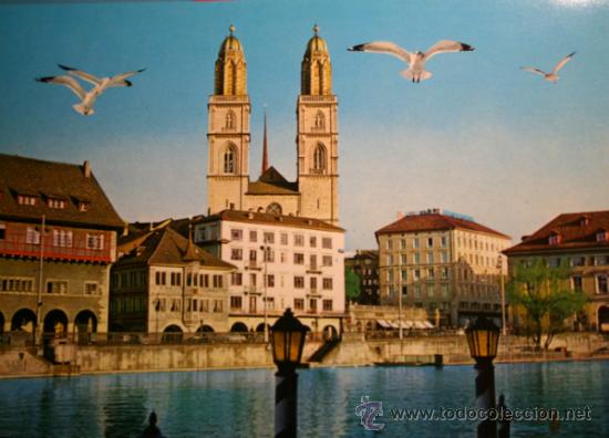 Postales: POSTAL ZURICH. SIN CIRCULAR - Foto 1