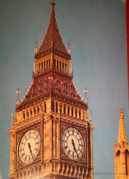 Postales: POSTAL LONDRES. BIG BEN. SIN CIRCULAR