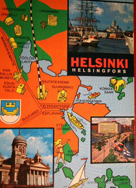 Postales: POSTAL HELSINKI. HELSINGFORS. SIN CIRCULAR. - Foto 1