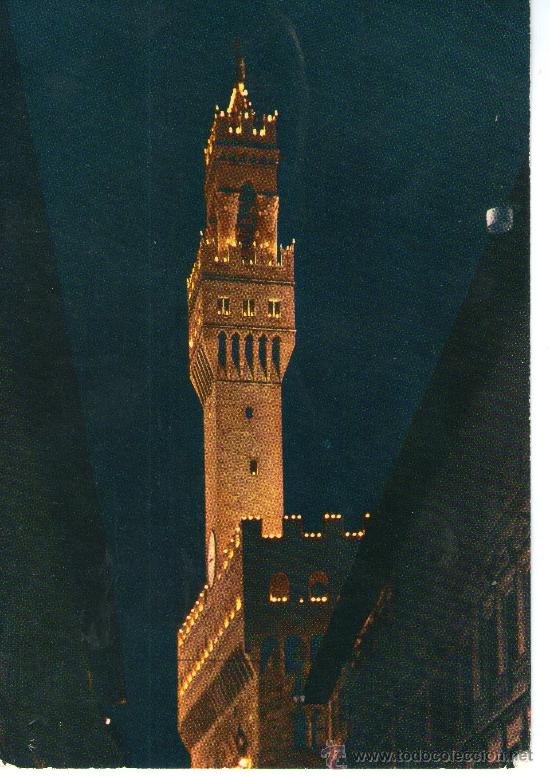 Postales: postal de firenze  torre di arnolfo - Foto 1