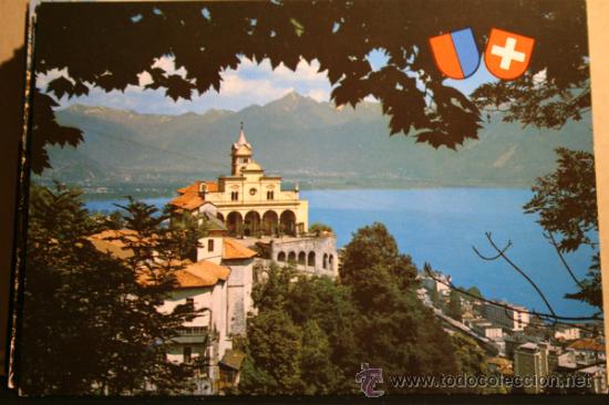 Postales: POSTAL ORSELINA LOCARNO. MADONNA DEL SASSO. SIN CIRCULAR