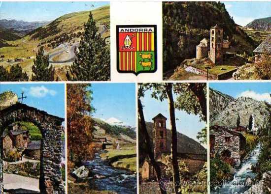 Postales: Postal Andorra. Escrita. - Foto 1