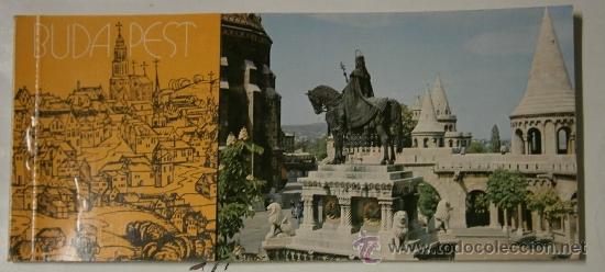 Postales: Talonario 12 postales de Budapest - Foto 1
