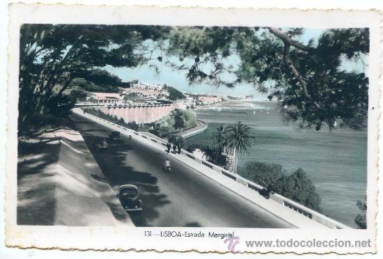 Postales: Lisboa. 131. Estrada Marginal. Colec&ccedil;ao D&uacute;lia - Foto 1