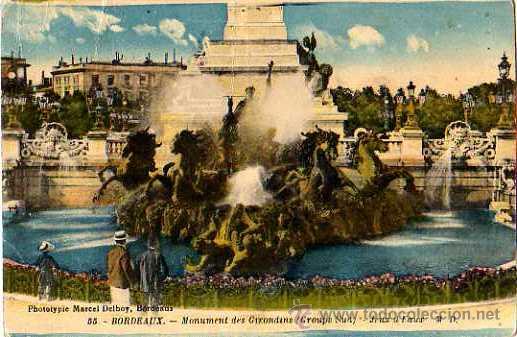 Postales: Bordeaux. Circulada - Foto 1