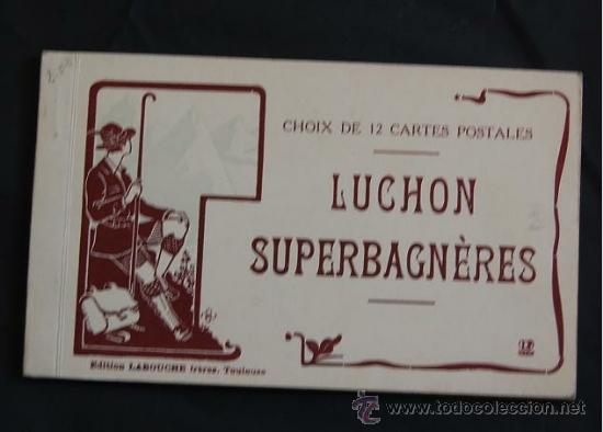 Postales: Luchon Superbagn&eacute;res , coix de 12 cartes postales