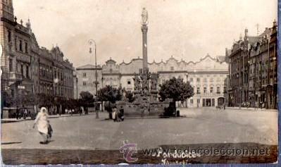 Postais: TARJETA POSTAL PARDUBICE, REP&Uacute;BLICA CHECA, VISTA DE UNA PLAZA