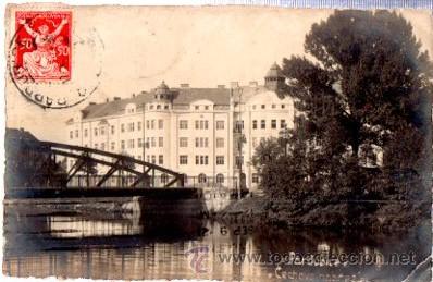 Postais: TARJETA POSTAL PARDUBICE, REP&Uacute;BLICA CHECA, VISTA DE LAGO Y EDIFICIO