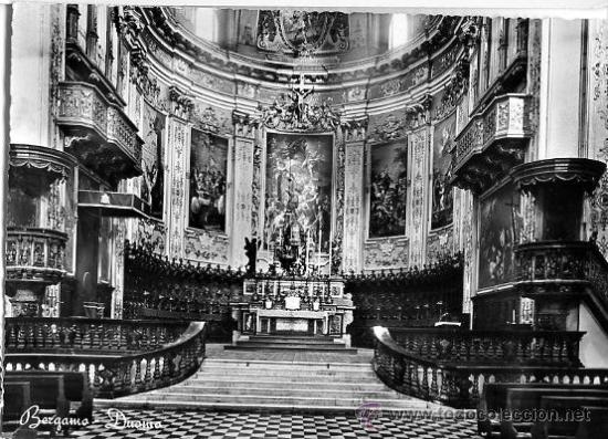 Postkarten: tarjeta postal nueva - italia / bergamo / duomo - iglesia religion