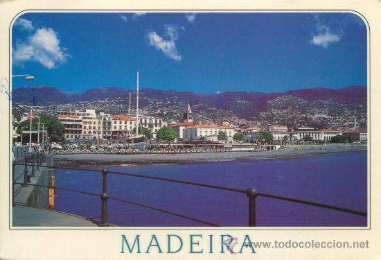 Postales: Postal Ciudad de Funchal - Madeira - Portugal