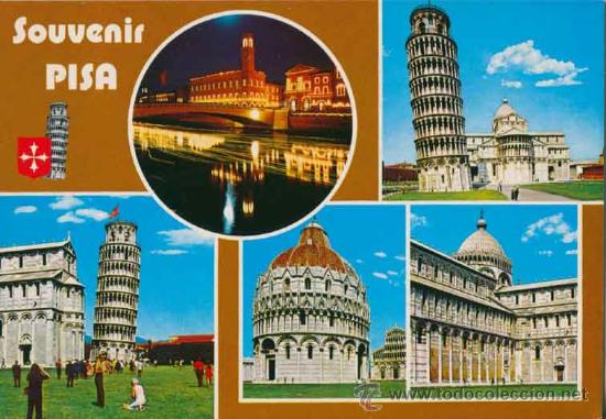 Postales: Postal - pisa - italia