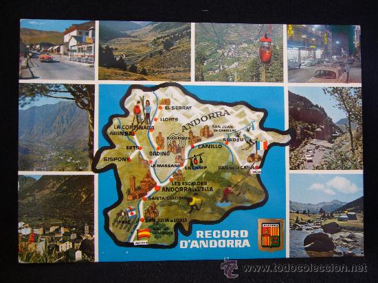 Postcards: Postal 1723. Valls d'Andorra. Bonics paisatges Andorrans. Ed. Fisa.