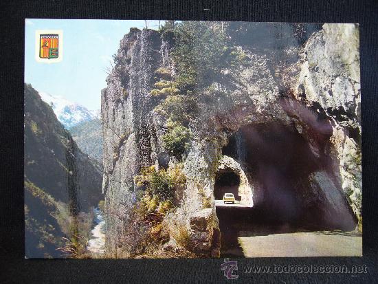 Postais: Postal 2062. Valls d'Andorra. Tunels de la Massana. Ed. Fisa.