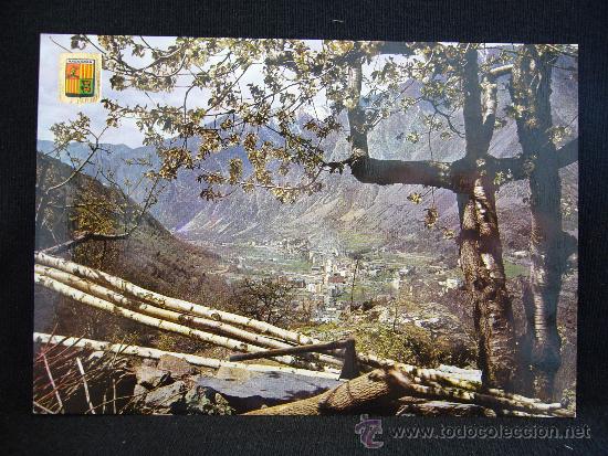 Postais: Postal 2058. Valls d'Andorra.Vista general d'Andorra i les Escaldes. Ed. Fisa.