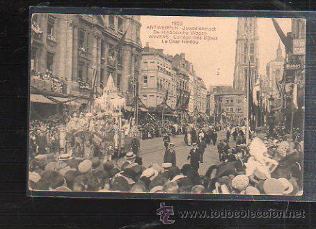 Postcards: TARJETA DE ANVERE. BELGIGA. CORTEGE DES BIJOUX. 1923.