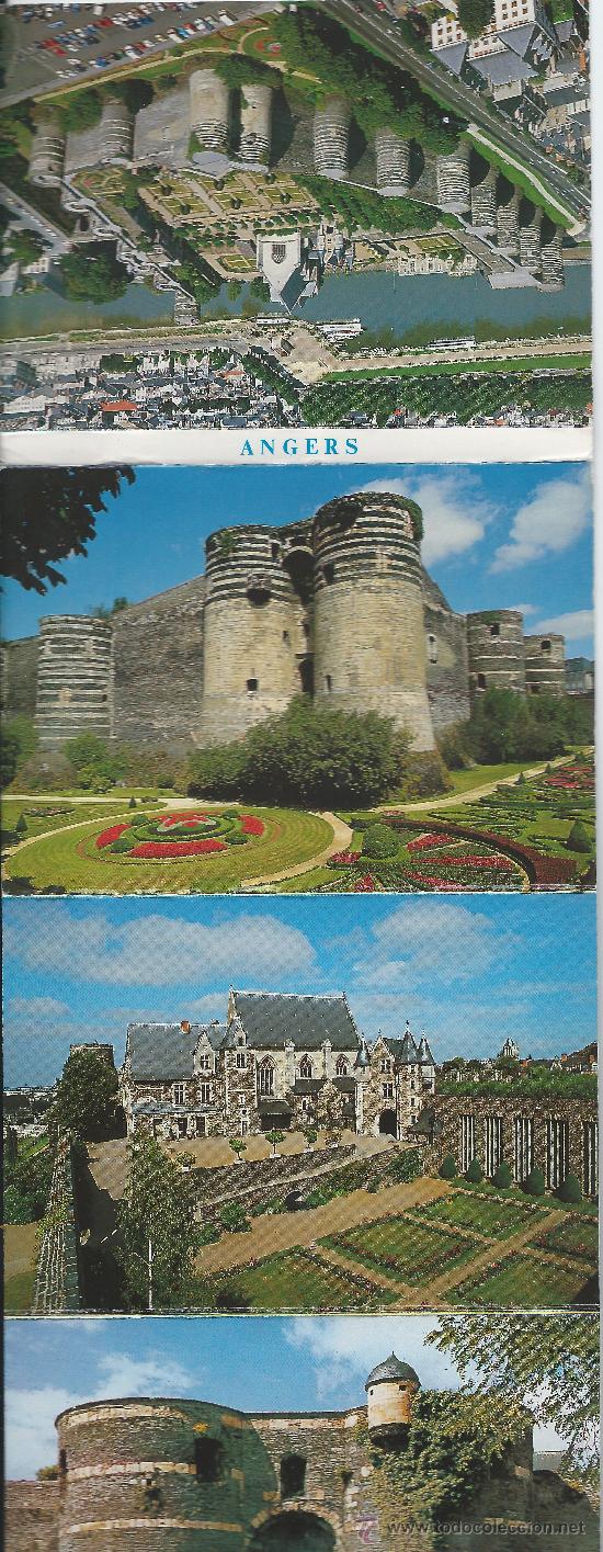 Postales: LIBRITO CON 10 POSTALES ANGERS - Foto 1