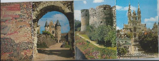 Postales: LIBRITO CON 10 POSTALES ANGERS - Foto 2