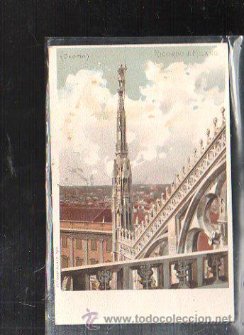 Postcards: TARJETA POSTAL DE MILAN. RICORDO DI MILANO. DUOMO.