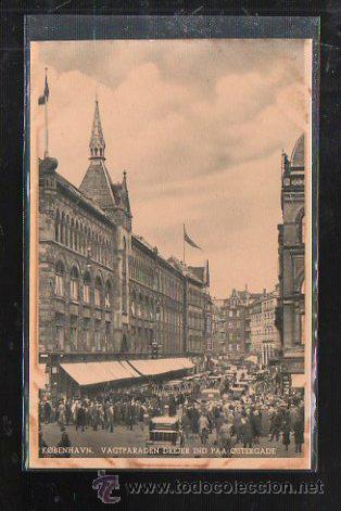 Cartoline: TARJETA POSTAL DE KOBENHAVN. OSTERGADE. DANSK ARBEJDE.