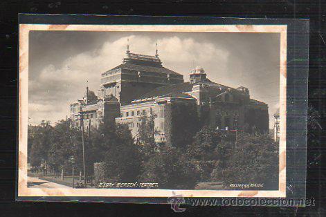 Postales: TARJETA POSTAL DE BERGEN. TEATRET. - Foto 1