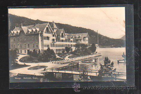 Postales: TARJETA POSTAL DE NORGE. BALHOLM, SOGN.