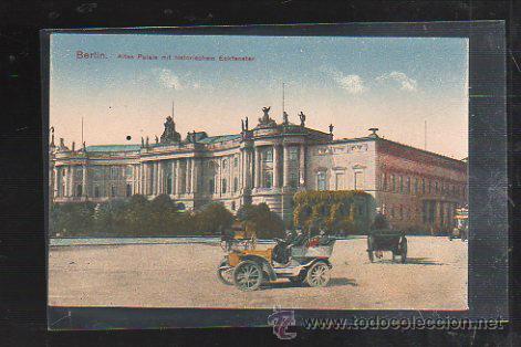 Postales: TARJETA POSTAL DE BERLIN. KGL. AITES PALAIS MIT HISTORISCHEM ECKFENSTER. GEORG STILKE.