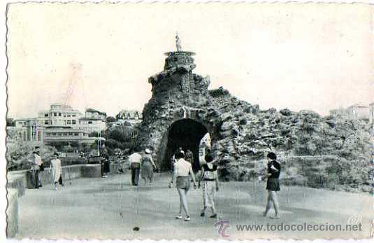 Postales: Biarritz. Circulada 1955. - Foto 1