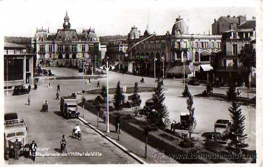 Postales: Vichy. Ciruclada 1937 - Foto 1