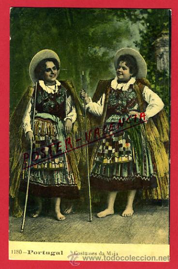 Postkarten: POSTAL, PORTUGAL, COSTUMES DA MAIA,   P71002