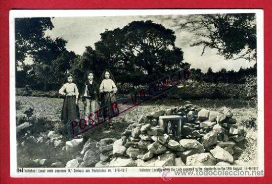 Cartoline: POSTAL, FATIMA, PORTUGAL, VALINHOS, SEMBRA AOS PASTORINHOS,   P71238