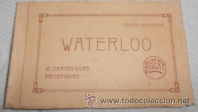 Postales: &Aacute;LBUM DE 10 POSTALES DE WATERLOO