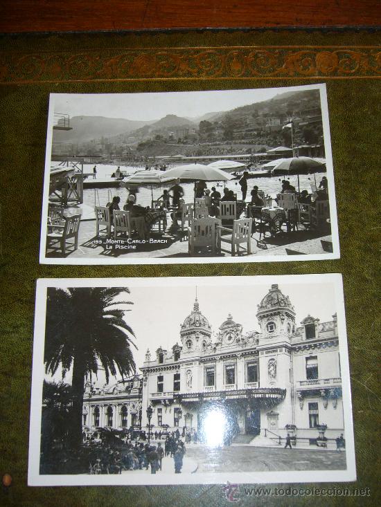 Postales: DOS POSTALES DE **MONTE CARLO BEACH - MONACO** - Foto 1
