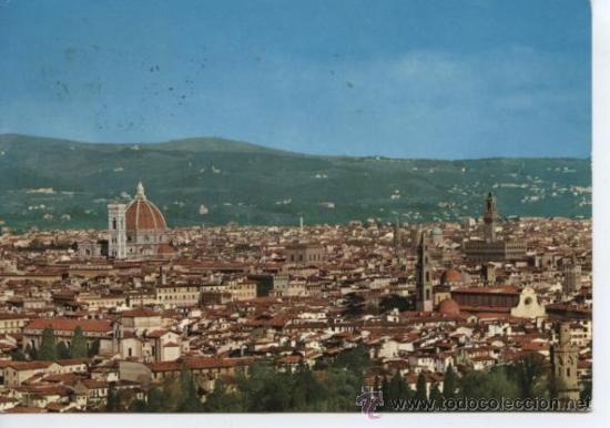 Postales: FIRENZE (TOSCANA). PANORAMA - Foto 1