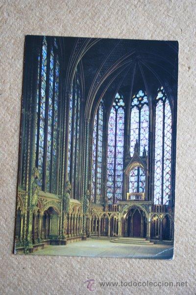 Postales: Paris. Int&eacute;rieur de la Sainte Chapelle. - Foto 1