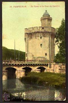 Postales: Perpignan. Circulada en 1908 - Foto 1