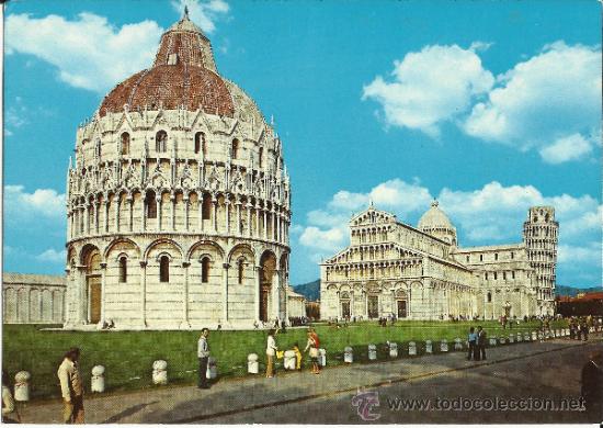 Postales: POSTAL: PISA - PIAZZA DEL DUOMO. - Foto 1