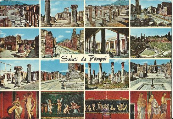 Postales: POSTAL: SALUTI DA POMPEY.