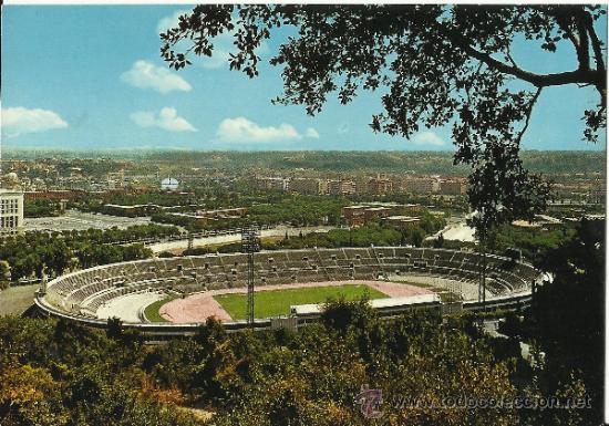Postales: POSTAL: ROMA - STADIO OLIMPICO. - Foto 1