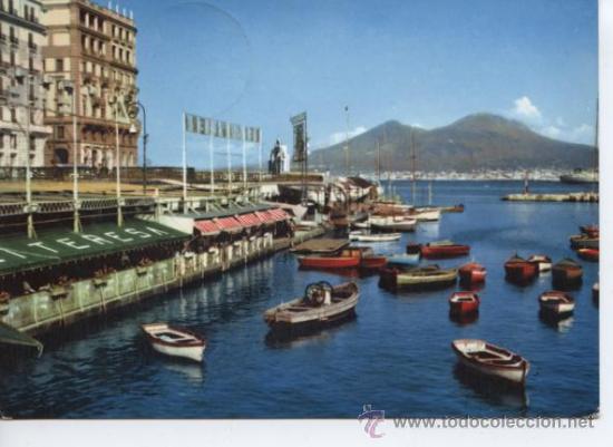 Postcards: NAPOLI (CAMPANIA). LUCIA E VESSUVIO