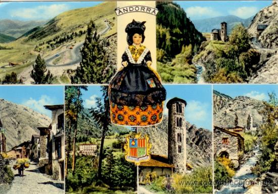 Postales: Andorra - Postal varis aspectes - Foto 1