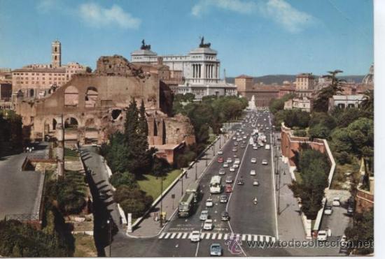 Postales: ROMA. VIA DEI TRIONFI - Foto 1