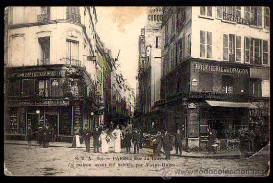 Postales: Antigua postal de Paris. Circulada - Foto 1