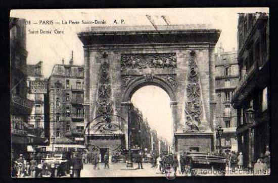 Postales: Antigua postal de Paris. Circulada - Foto 1