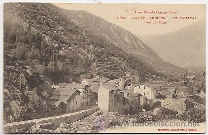 Postales: Andorra. Escaldes, postal antigua